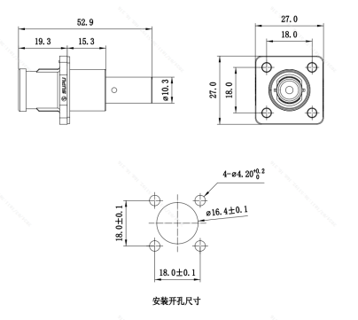 储能连接器IP67 ESF-RS120A25YC