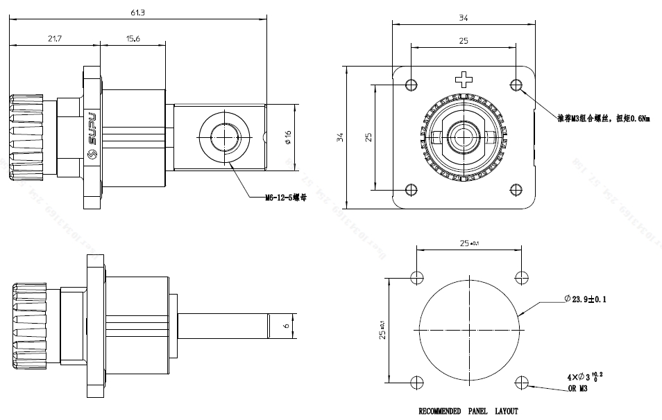 储能连接器ESF-RS250A70YB3-速普IP67新能源储能连接器