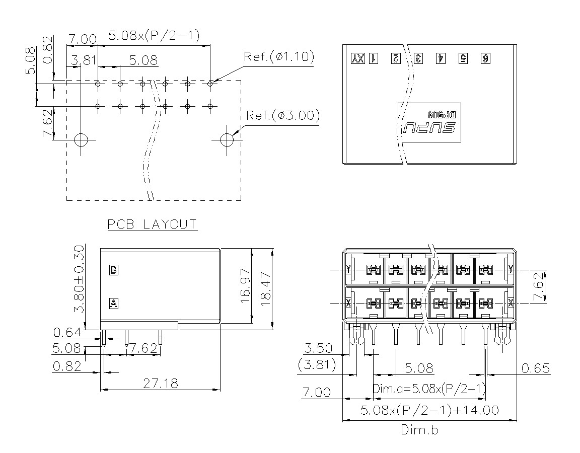 动态接插件连接器DP508H2XXF-BK-XY10-速普电子